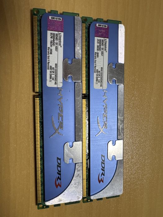 Kit memorie 8Gb (2x4Gb) Kingston HyperX DDR 3 1333MHz