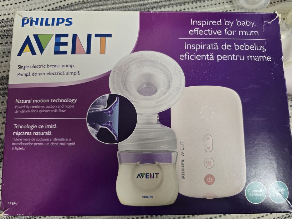 Philips AVENT Pompă electrică pentru sân SCF395