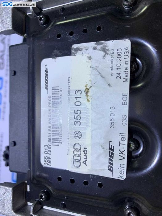 Unitate Navigatie Audi A6 C5 2001 - 2005 Cod 4B0919887E [L5583]