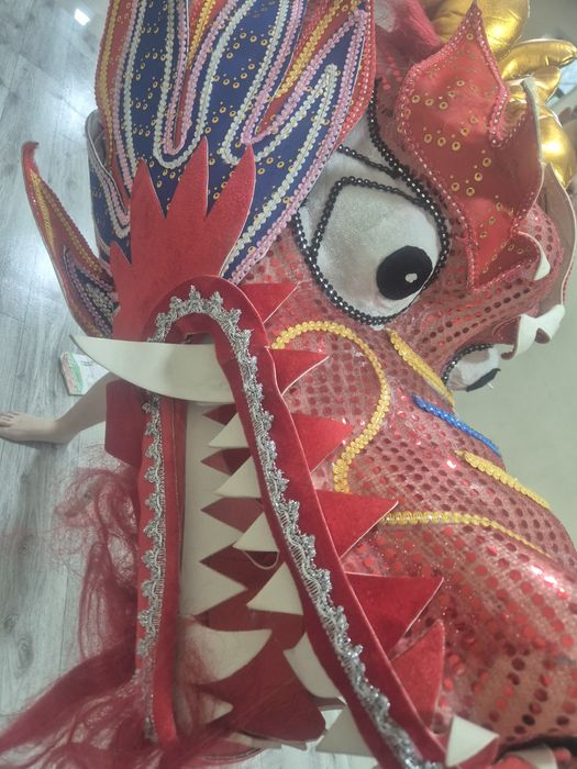 Голова дракона для танца