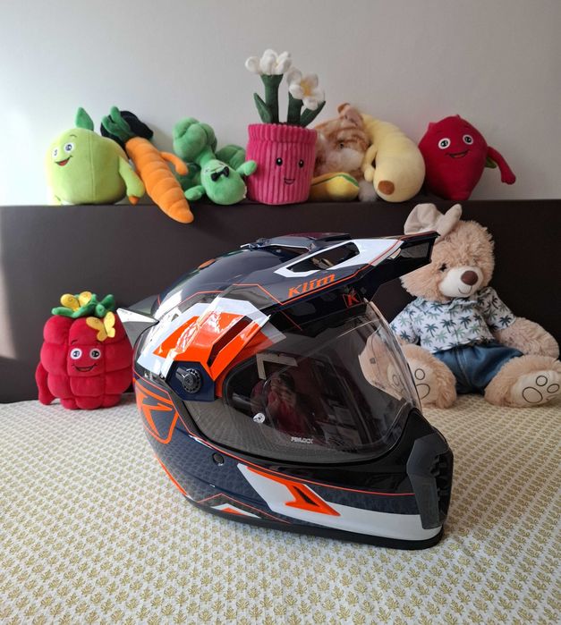 Casca  Moto ATV Scuter FULL CARBON Klim Krios PRO - NOUA