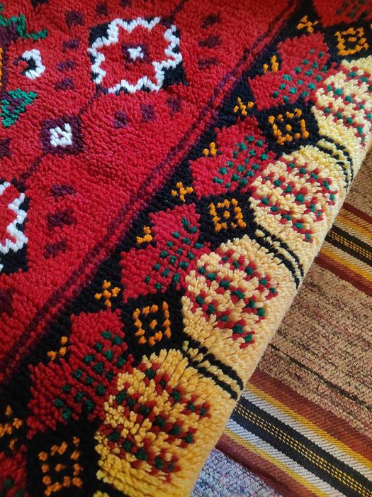 ръчно тъкан вълнен китеник