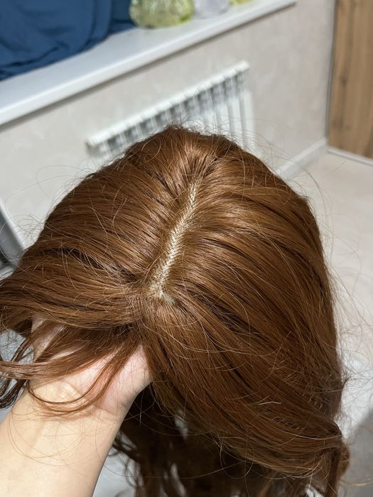 Парик длинная медовый