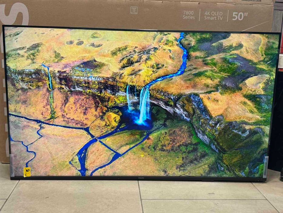 НОВ! Телевизор PHILIPS 50PUS7810 4K Ultra HD QLED Smart TV