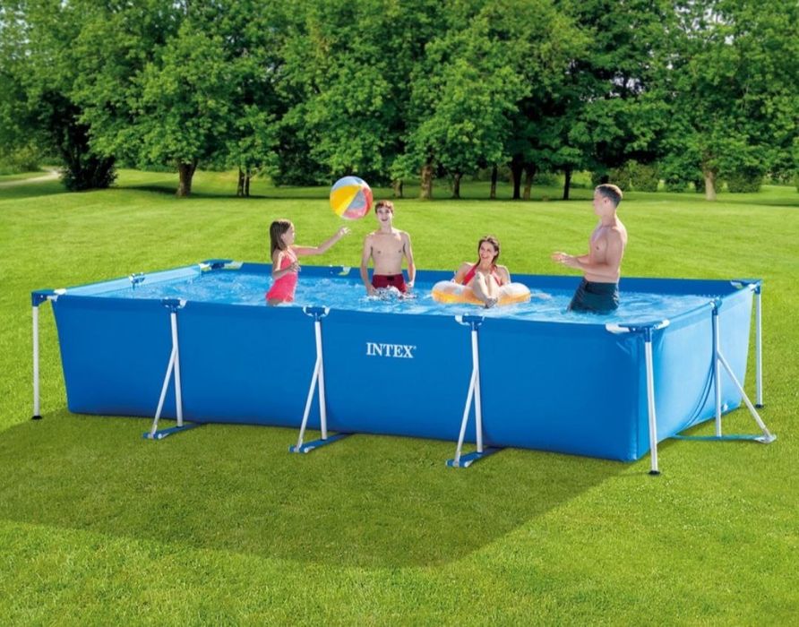 Basseyn Intex 450×220×84 cm каркасный бассейн