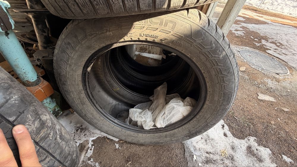 Шины среднем состоянии