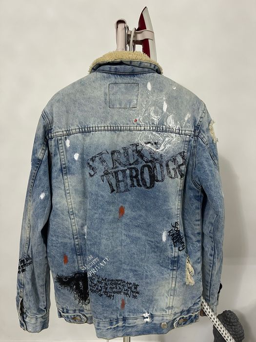 jacheta denim  masura S