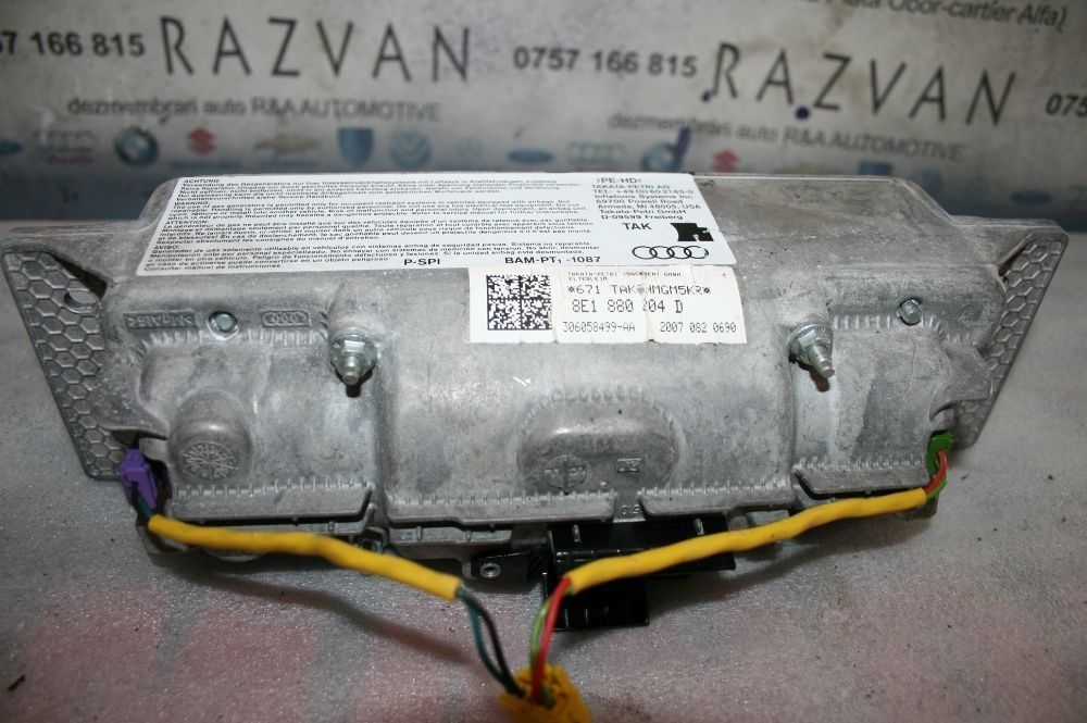Airbag Pasager Audi A4 B7 An 2004-2008 Dezmembrez Audi A4 B7 2.0 BPW
