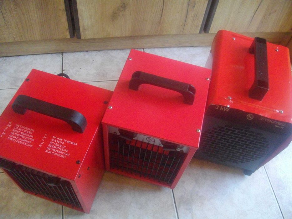 3KW-2KW/3000-2000 Ват-Ел.Калорифер-Отоплител-Печка-Метална-Холандия