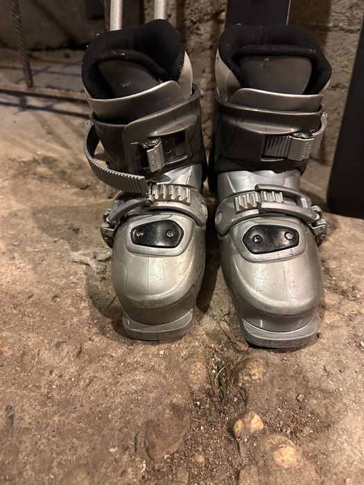 Детски ски с автомати 100 и 110 cm, ски обувки 20 (24,5 mm)