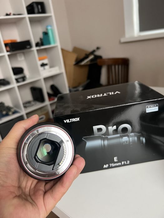 Обьектив viltrox PRO 75 1.2 f для Sony E