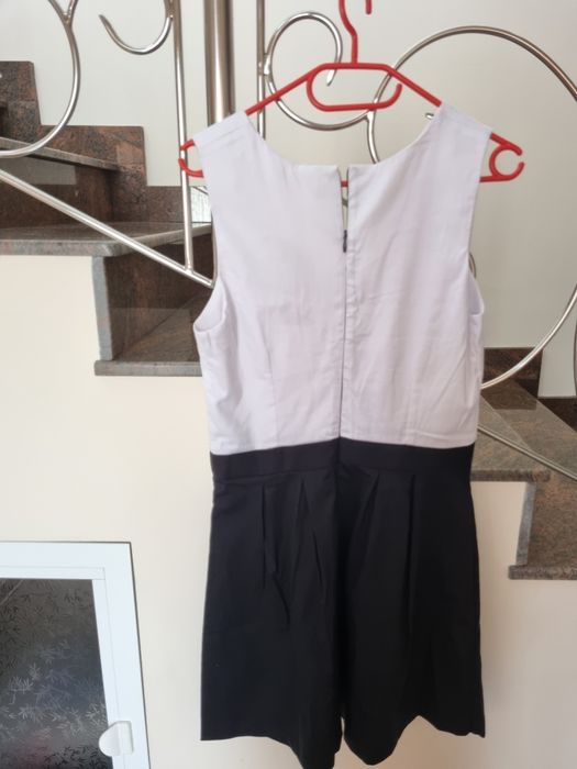 Rochie dama alba scurta de vara, noua M-L (Zara,Asos)