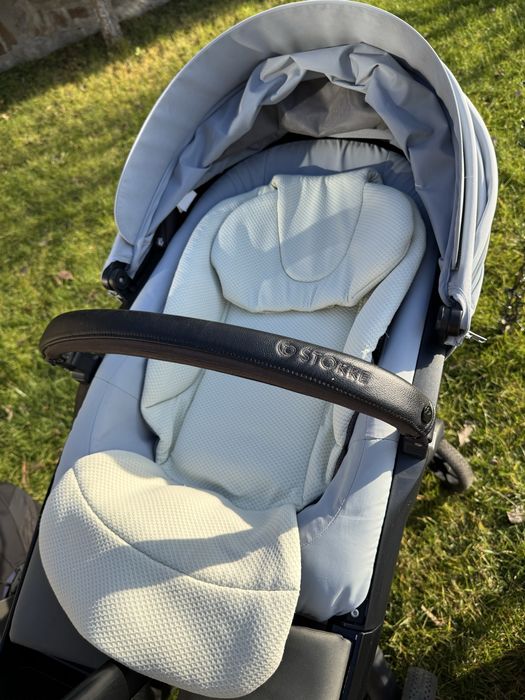 Stokke xplory v6 limited edition бебешка количка Tranquil Blue