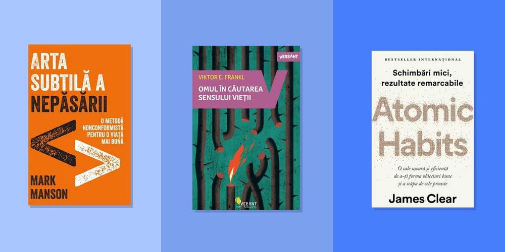 Cărți motivaționale și de dezvoltare personală, cu LIVRARE IMEDIATA