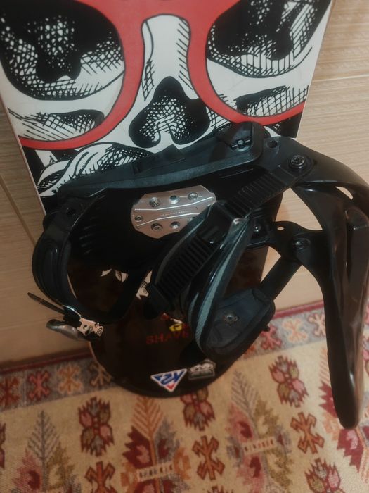 Placa snowboard Union 162 cm -legaturi boots Burton