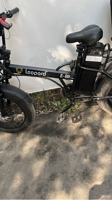 Электро велосипет  леопарт