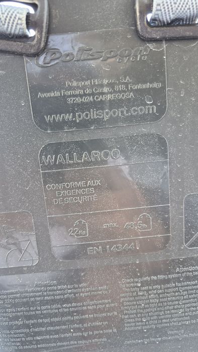 Scaun pentru transport copii bicicletă
