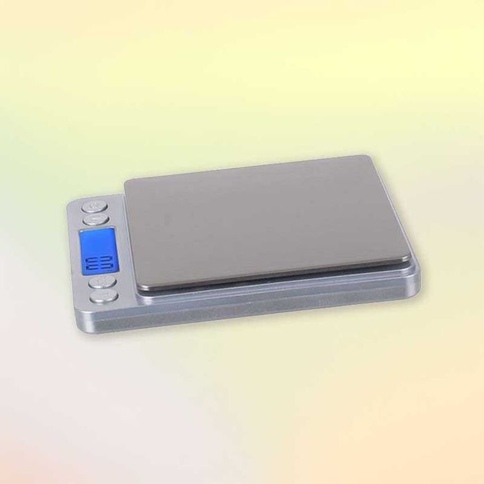 Кухненска везна 2 кг Ruhhy с LCD дисплей и 2 купи