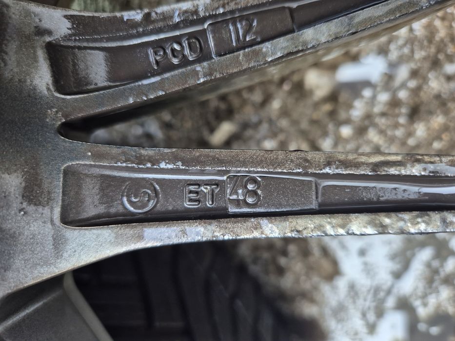 4бр алуминиеви джанти DOTZ за Мерцедес В класа 2018г/ 7ж Х 17/ ет 48/