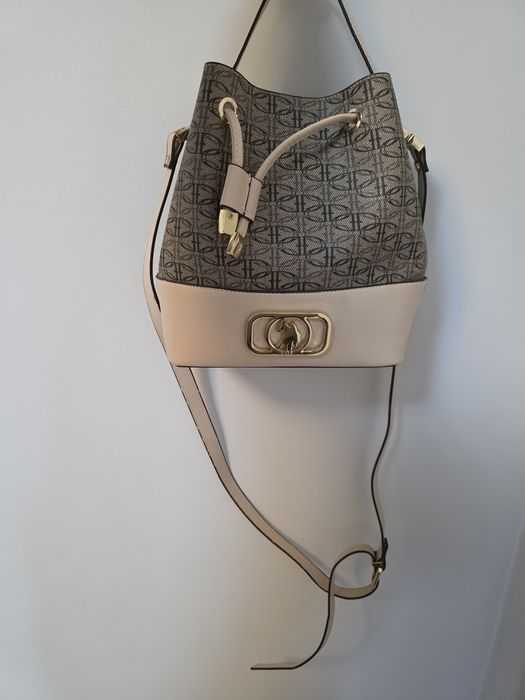 U.S. Polo Assn. Дамска чанта  в бежово