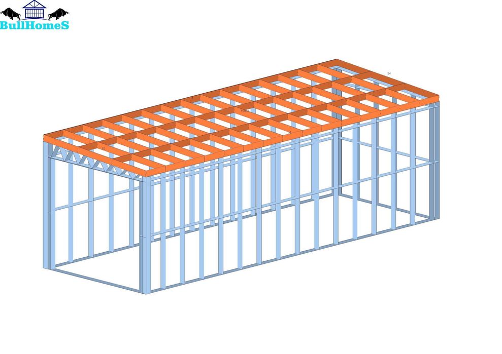 Конструкция за Гараж,Паркинг-25,8м²