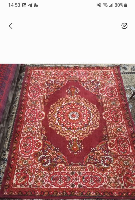 Продаю чисто шерстяной ковер чистый