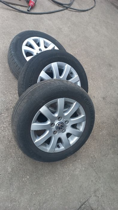 Четири броя ляти джанти 15 цола. 5 × 112.Без кривини и заварки.