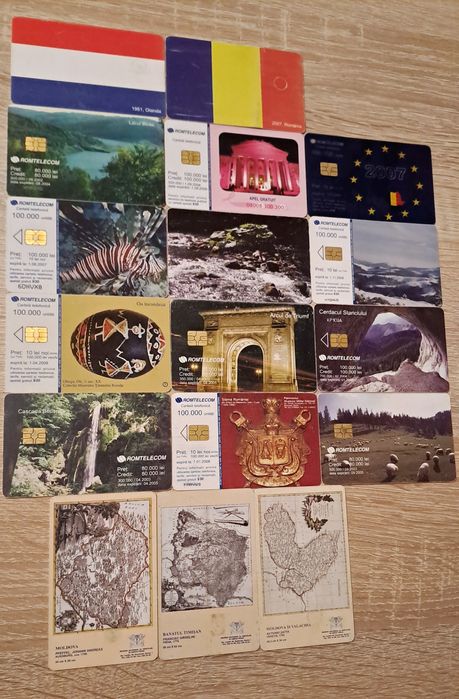 Cartele telefonice de colectie, telefon fix romtelecom
