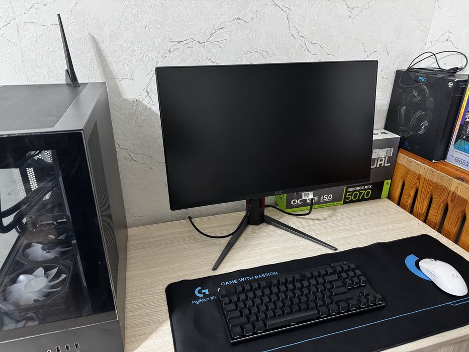 Мощный сетап полный набор 7800XD+RTX5070