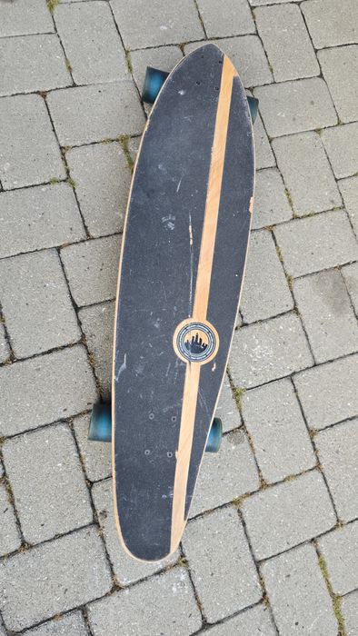 Longboard Yocaher Punked(40"), roți Speed Cruiser 70mm – stare bună de funcționare