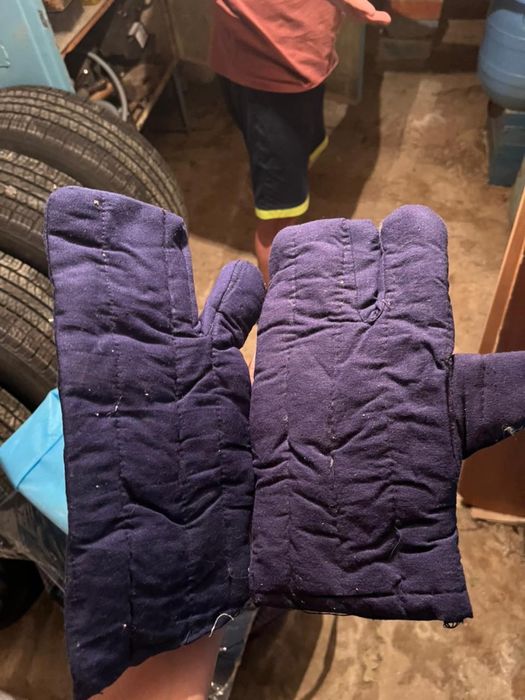 Варежки рабочие зимние