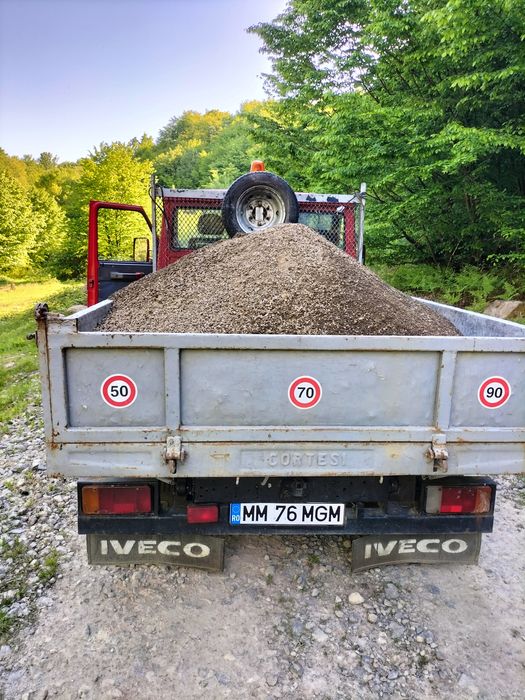 Transport nisip balast moloz etc.