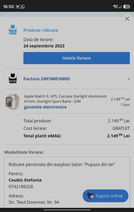 Apple Watch 9 GPS