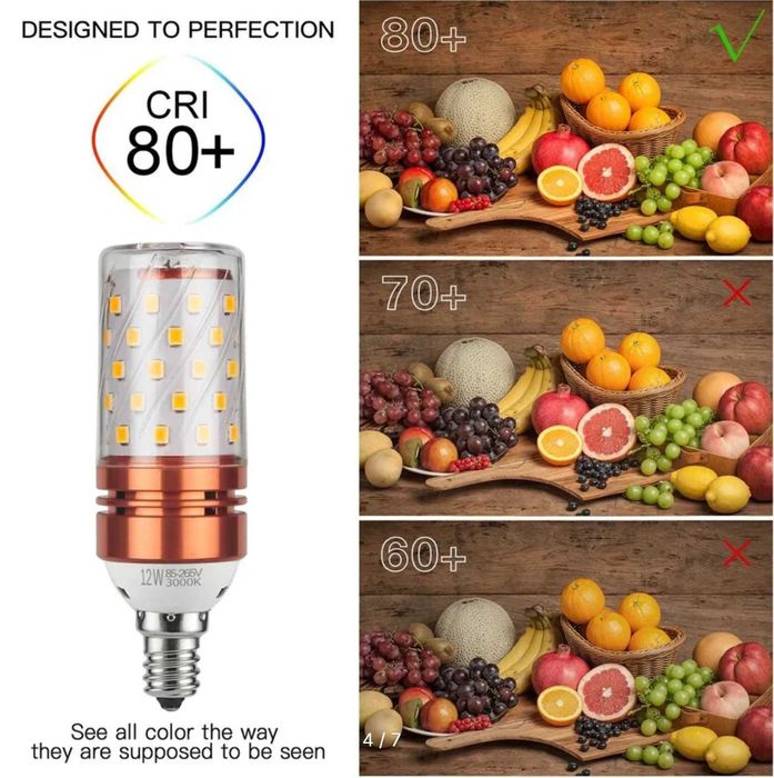 12w LED лампа E-14 Тилла толадан