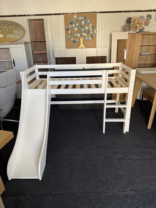 Pat pentru copii din lemn 160/70cm