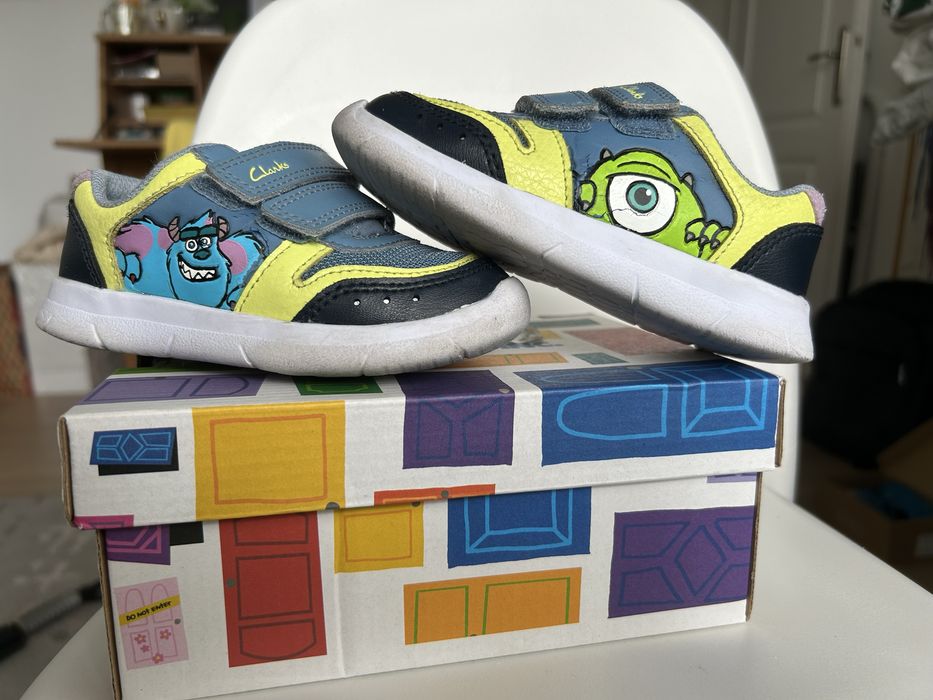 Adidasi copii Clarks nr 24 Monsters inc.