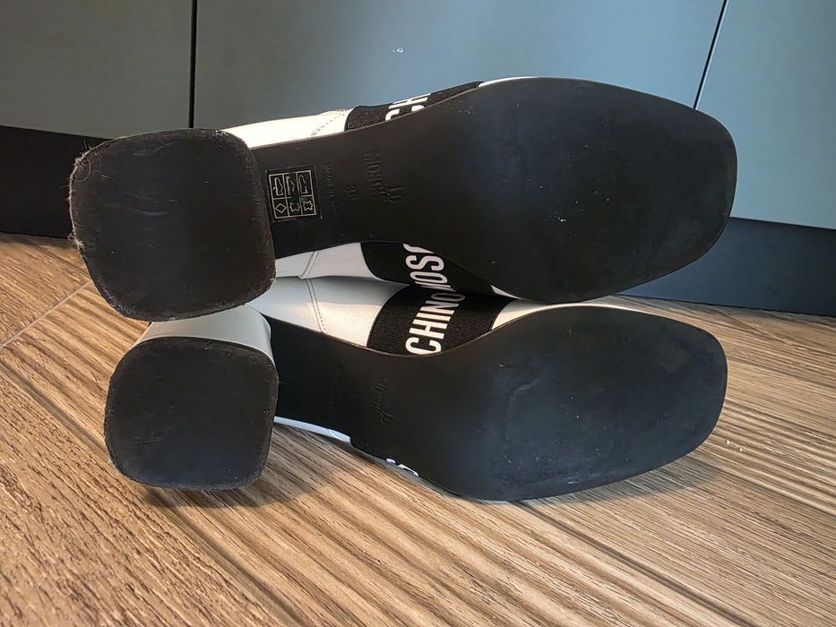 LOWE MOSCHINO - Дамски кожени боти