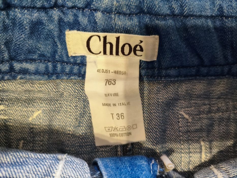 Джинсовая юбка Chloe 763. Италия