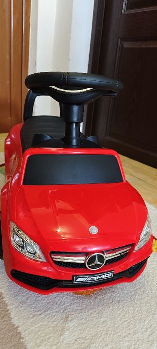 Детска количка Milly Mally Mercedes AMG C63 S Червена