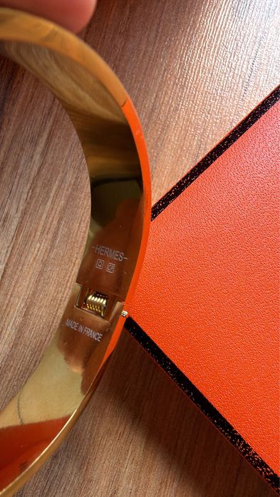 Bratara Hermes H leopard design