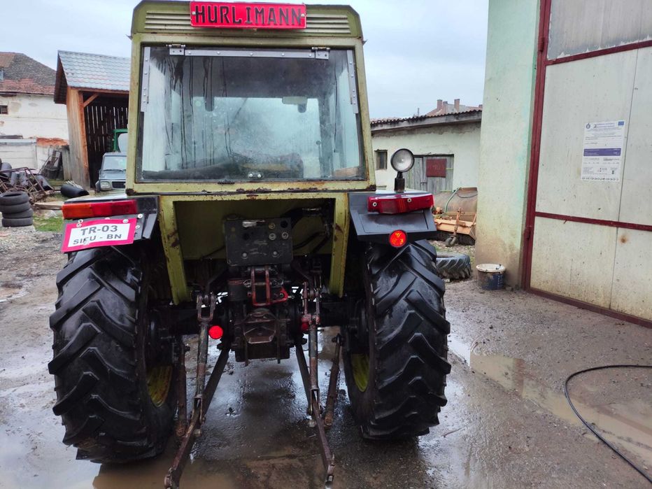 tractor Hurlimann, din Elvetia , 65 CP cu frontal