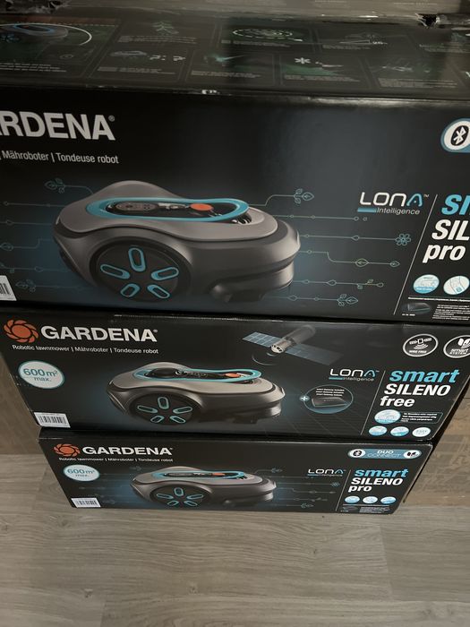 Roboti de gazon Gardena Smart Sileno Free 600 sau 1000  mp-Sigilati