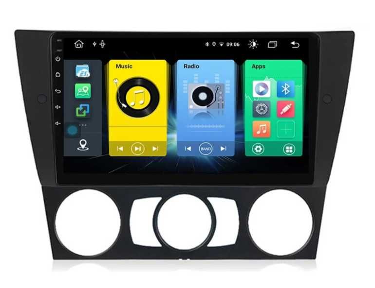 9-инчова мултимедия BMW 3 Series (E90/E91/E92/E93, 2005–2012) + камера