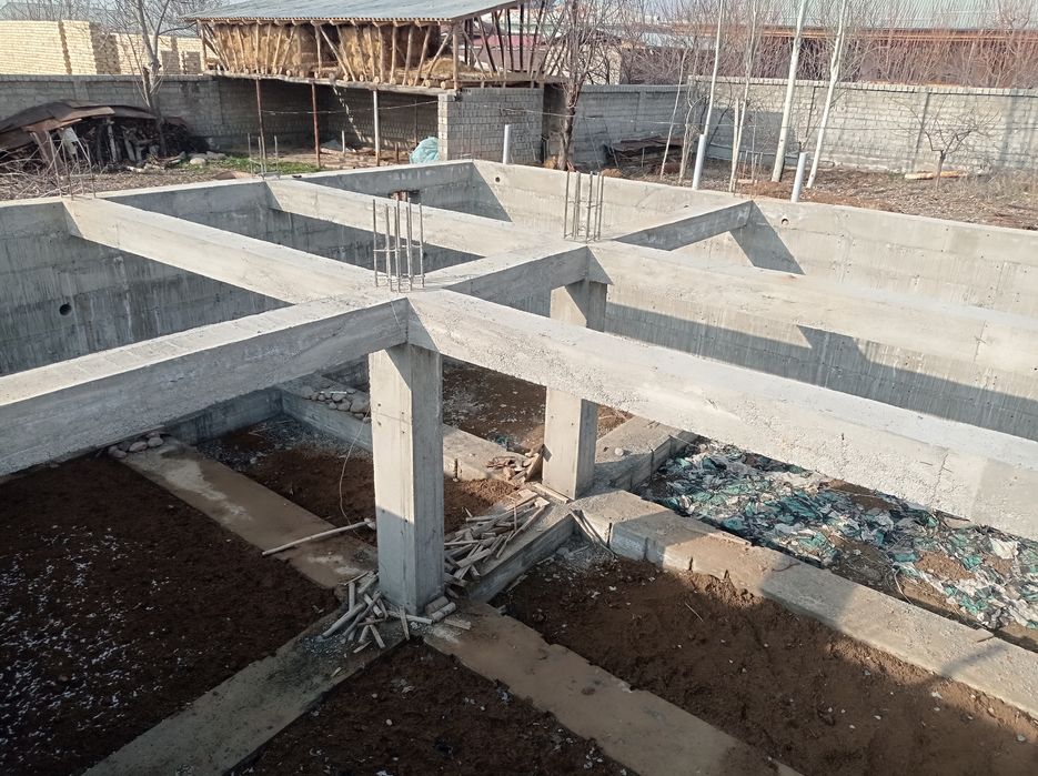 Beton quyish xizmati. Podushka, Fundament, zabor, styajka va boshqa
