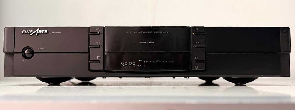 Grundig Fine Arts CF 11 Cassette Deck HiFi Auto-Rev pt Amplificator