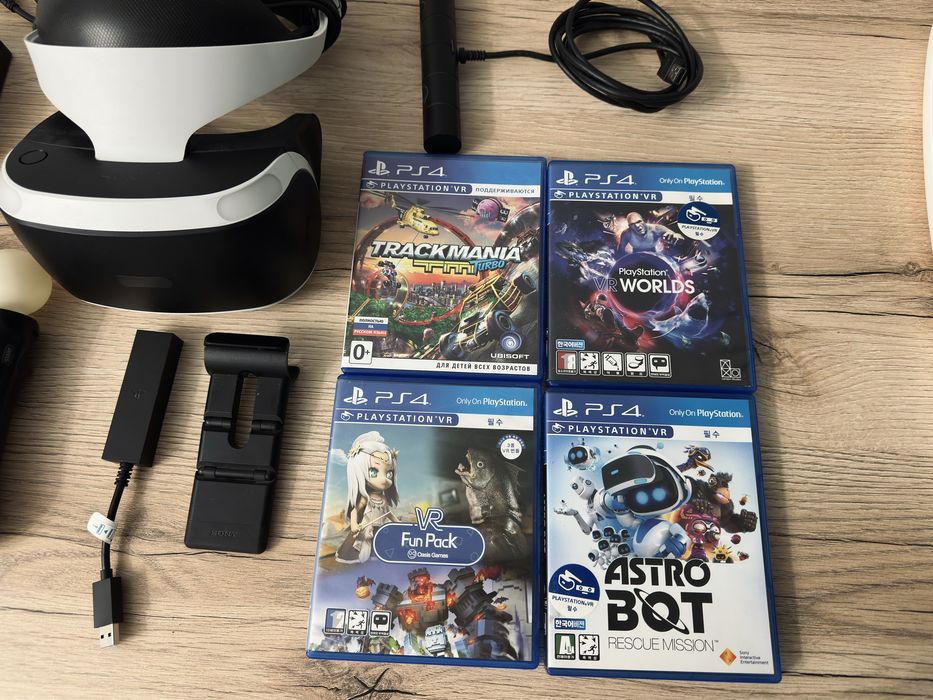 Продам PlayStation VR для PS4 и PS5 + AstroBot | PlayStation