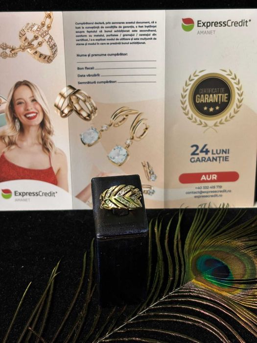 Inel aur 14k 4.25g (B.59951-Tatarasi) Garantie 2 ani-2125 lei
