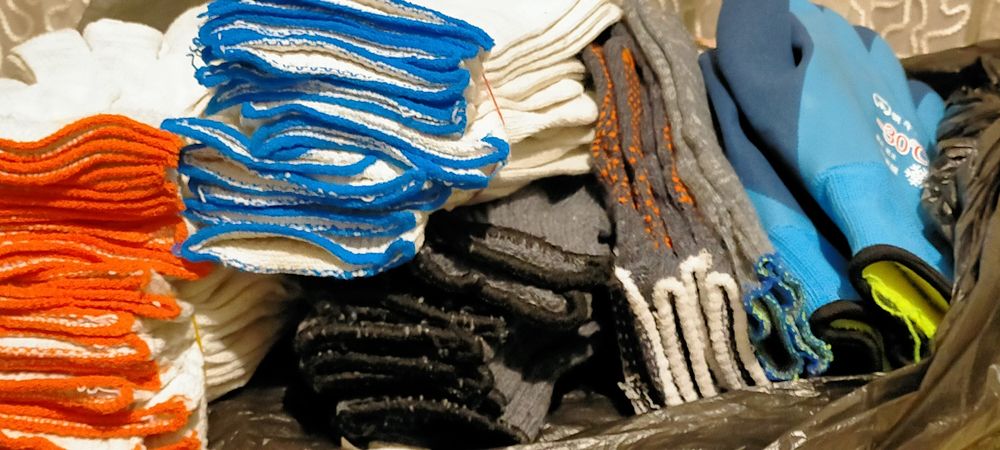 перчатки рабочие х/б