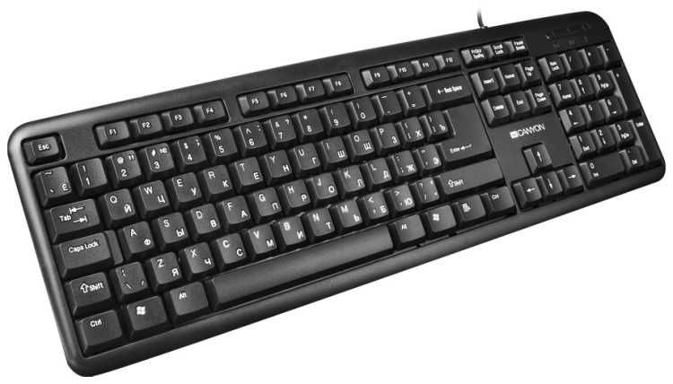 Клавиатура Canyon Slim CNE-CKEY01-RU
