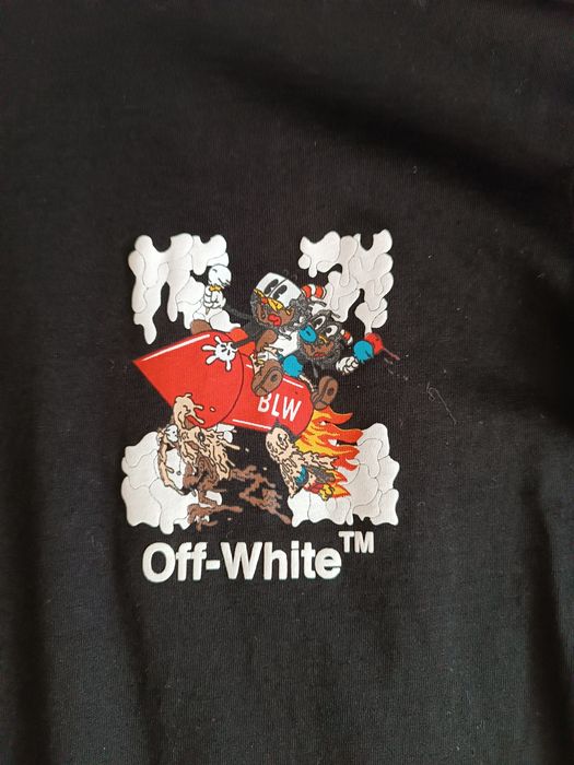 OFF white&Cuphead t-shirt